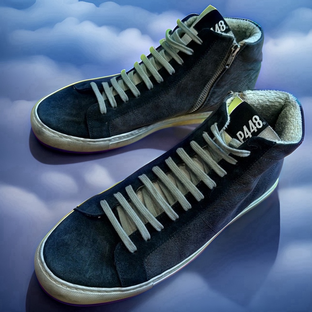 P448 high-tops - great condition - worn for a film shoot only - awesome sneaks
